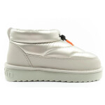 D.Franklin snow boots women winter fashion insulated boots silver dámské 39