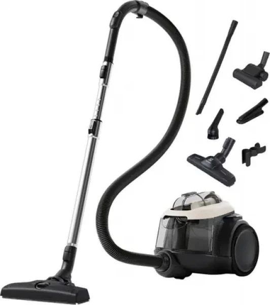 Electrolux EL61H4SW černá, bílá / Bezsáčkový vysavač / 700 W / 74 dB / kabel 9 m / rádius 12 m (900 258 547)