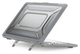 Devia Super Scratch-Proof Hard Jacket šedá / Kryt / Apple MacBook Air 13" (2020) (6938595366581)