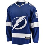Fanatics Dětský dres Tampa Bay Lightning NHL # 86 Nikita Kucherov Breakaway Home Jersey Velikost: L/XL