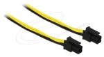 Delock Micro-Fit 3.0 4pin - Micro-Fit 3.0 4pin černá / Napájecí kabel / 20 cm (85372)