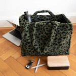 Taška přes rameno Reisenthel Softshopper Teddy leo olive