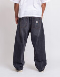 Carhartt WIP Brandon Pant Black marble used wash L