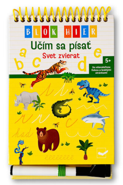 Blok hier Učím sa písať Svet zvierat