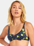 RVCA DAZED UNDERWIRE black plavky dvoudílné - S