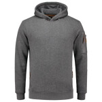 Premium Hooded Sweater mikina pánská stone melange 4XL