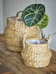 Bloomingville Obal na květiny Bjorn Basket Nature Menší, přírodní barva