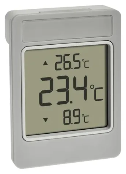 TFA 30.1067.15 WINDOO / Venkovní digitální teploměr / -25 až +70 °C / montáž bez vrtání / napájení AAA (30.1067.15)