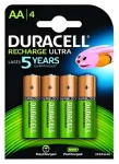Duracell StayCharged HR06 / Nabíjecí baterie / AA / 2500 mAh / 1,2 V / 4 ks (057043)