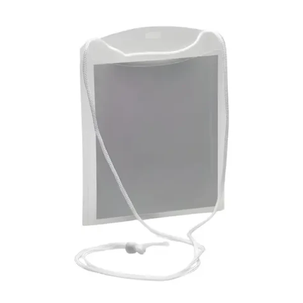 Eurosupplies IDPR M XL / Visačka / měkký plast / šňůrka / 114 x 137 mm / 50 ks