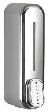 AQUALINE - Dávkovač mýdla nástěnný 350ml, chrom 08073