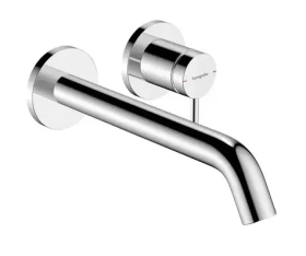 Hansgrohe Tecturis S - Umyvadlová baterie pod omítku | s výpustí | 2-otvorová instalace | EcoSmart | chrom (73351000)