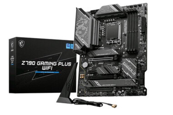 MSI Z790 GAMING PLUS WIFI / Z790 / LGA 1700 / 4x DDR5 / PCIEx16 / 2.5GLAN / WiFi / ATX (Z790 GAMING PLUS WIFI)