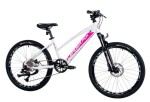 LEADER FOX CAPITAN dívčí 24", model 2025-1, barva white/pink