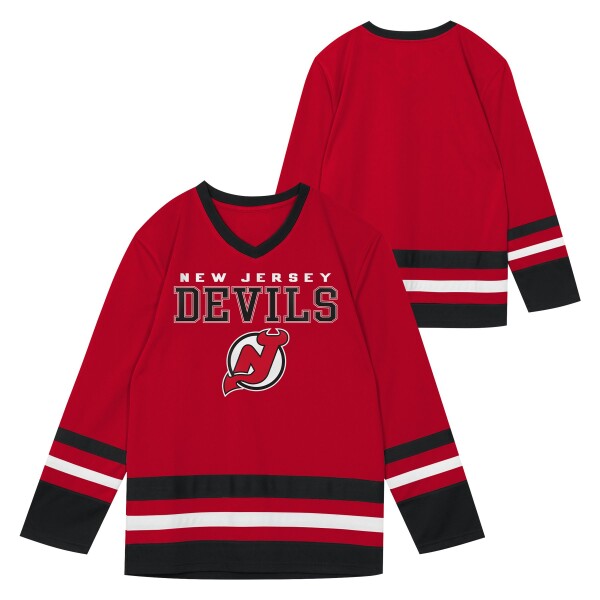 Outerstuff Dětský dres New Jersey Devils NHL Fashion Hockey Jersey Velikost: Dětské M (9 - 11 let)