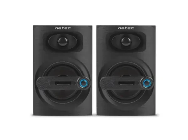 Natec Cougar / Reproduktory / 2.0 / 6W RMS / Jack 3.5mm / černá (NGL-1641)