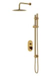 CERSANIT - SET B262 podomítkový set INVERTO s vanovou/ sprchovou baterií, zlatá S952-007