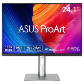 24.1" ASUS ProArt PA248QFV černá/stříbrná / Monitor / IPS / WUXGA 1920×1200 / 16:10 / 100 Hz / 350 cd/m2 / DP + HDMI (90LM05K1-B01K71)