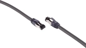 Shiverpeaks šedá / Patch kabel / Cat 6A / U/FTP / Armovaný / 1,0 m (FL31-59020)