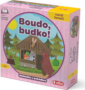 Boudo, budko - skládačka s pohádkou - Efko