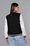 Černá dámská bunda typu bomber (16M9067-392) odstíny černé XL (42)