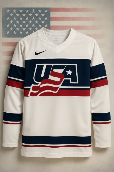 Dres USA NIKE IIHF World Championships replica Velikost: L