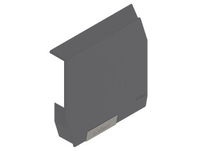 BLUM 20K8A21.21 nová krytka HK-S tmavě šedá L (392602)