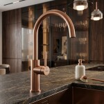 REA - Kuchyňská baterie Rivo Brush Copper REA-B9344