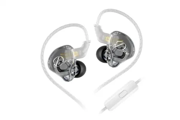 KZ Dawn Sluchátka s mikrofonem (Silver-plated cable) (6970493063599)