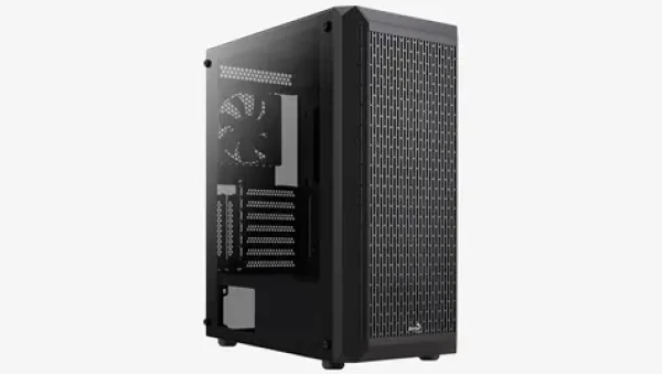 Aerocool Beam-G v1 černá / ATX / 1x USB-A 3.0 / 2x USB-A 2.0 / 1x 120mm / bez zdroje / průhledná bočnice (ACCM-PV37013.11)