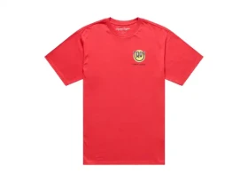 Troy Lee Designs Happy Dayz pánské triko krátký rukáv Scarlet vel. L