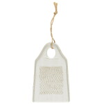 Ib Laursen Keramické třítko White, krémová barva, keramika