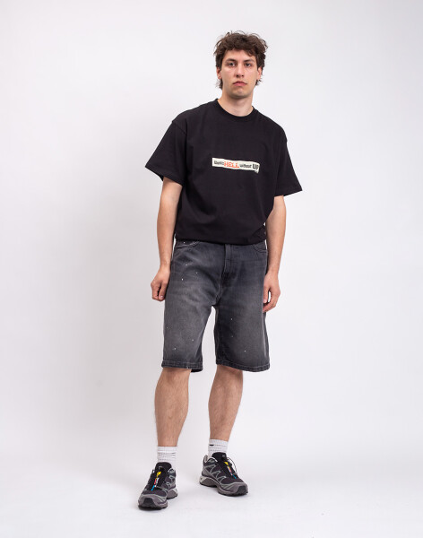 Carhartt WIP Landon Short Black destroy wash 33