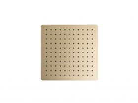 BESCO - Hlavová sprcha SLIM UNI S - hranatá - Barva - Zlatá, Rozměr hlavové sprchy - 300 × 300 mm BADPUKZL