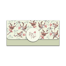 Magnetická obálka na peníze - Ptáčci (Pro Tebe) - Albi