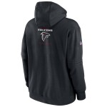 Nike Pánská mikina Atlanta Falcons NFL 2023 Sideline Club Hoodie Velikost: S