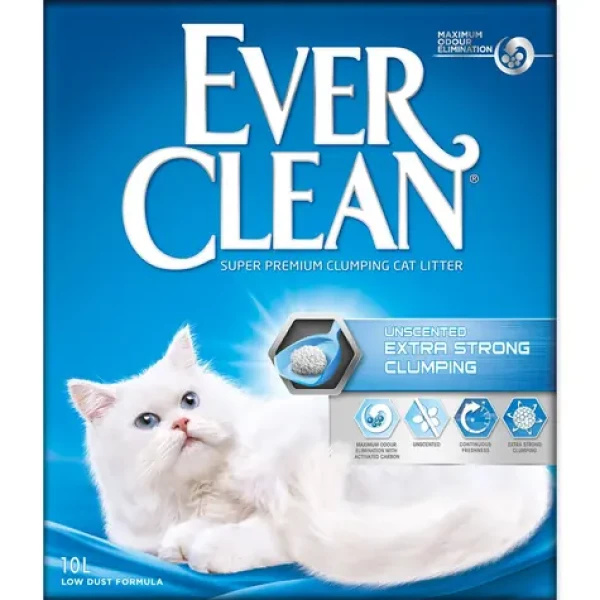 Ever Clean Kočkolit neparfemovaný hrudkující 10l (G513-492130)