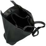 Trendy dámský koženkový set kabelek Alisia, černý