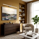 Koupelnové nástěnné LED svítidlo SWE018-1W 80cm Chrome OSW-20117