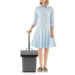 Nákupní vozík Reisenthel Trolley M Twist silver