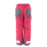 Kalhoty sportovní outdoorové, podšité fleezovou podšívkou, Pidilidi, PD1121-16, vínová - 140 | 10let