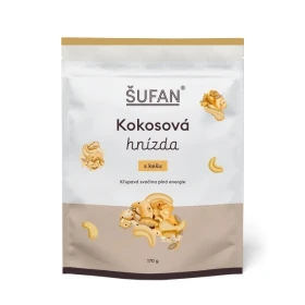Šufan Kokosová hnízda s kešu 170 g