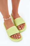 Dámské sandály limetkové 4FMM00FFLIF045-45S 40