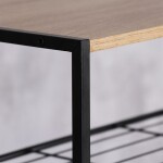 Botník, mdf, hnědá, GD-414 OAK