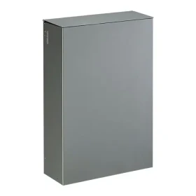 Rossignol Stella 51349 metalově šedý / Nástěnný koš s víkem / 20 L (3019920513498)