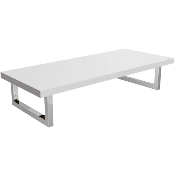 CERANO - Deska pod umyvadlo Navira Pro + 2 konzole pod desku - bílá matná - 60x46x3,6 CER-606066