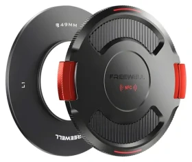 Freewell Real Locking 49 mm / Základní kroužek / s krytkou NFC / hliník (FW-L1-BL49)