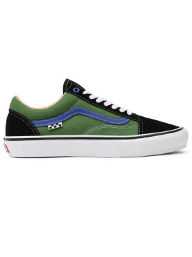 Vans Skate Old Skool (UNIVERSITY) GREEN/BLUE pánské letní boty - 40,5EUR
