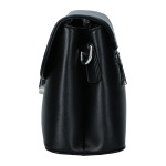 Stylová dámská koženková kabelka Ethel, černá