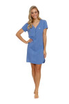 Dámská těhotenská košile 9505 blue - Doctornap světle modrá S